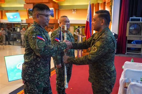 New task force commander installed.
